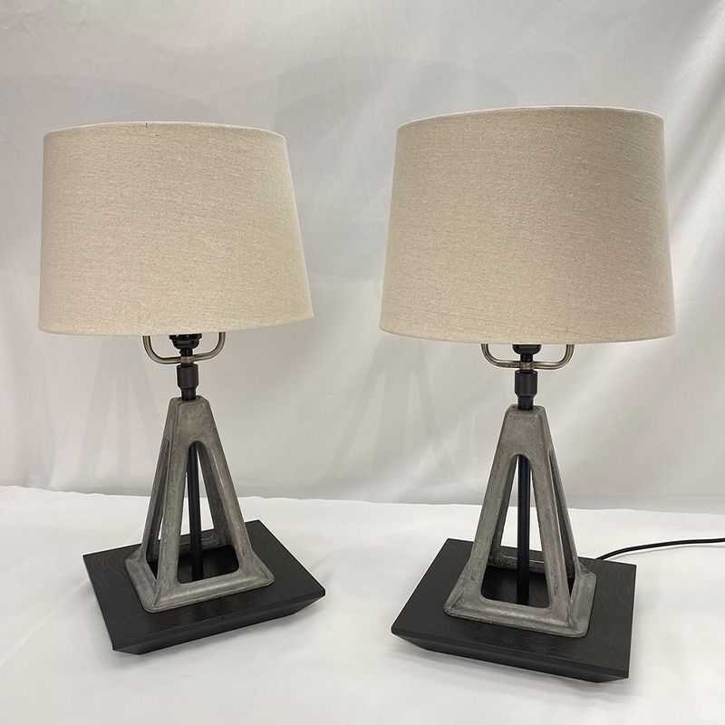 Pair of Custom Designed Jack Lamps