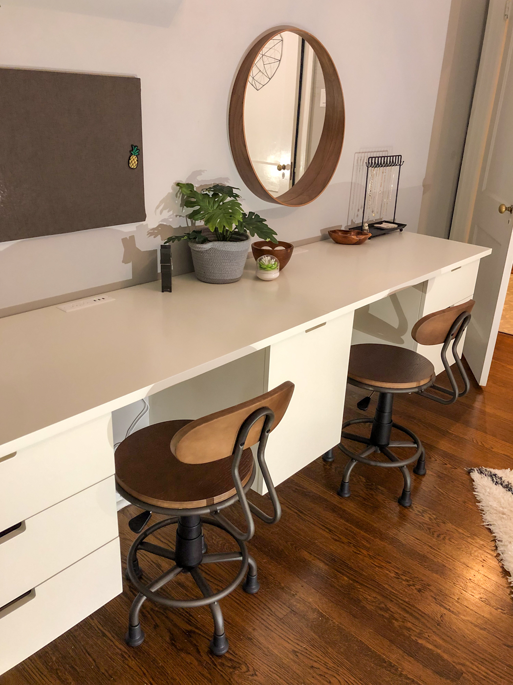 Floating Desk and Vanity